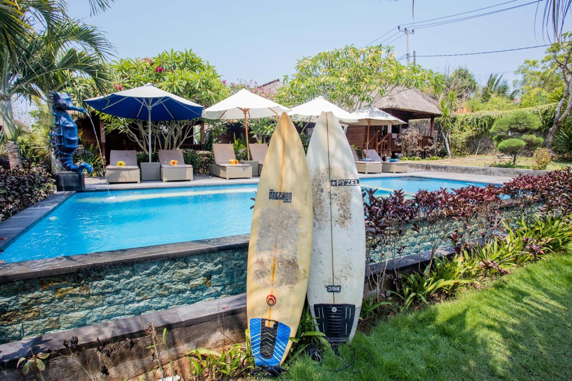 Koji Garden Huts Hotel Lembongan Kültér fotó