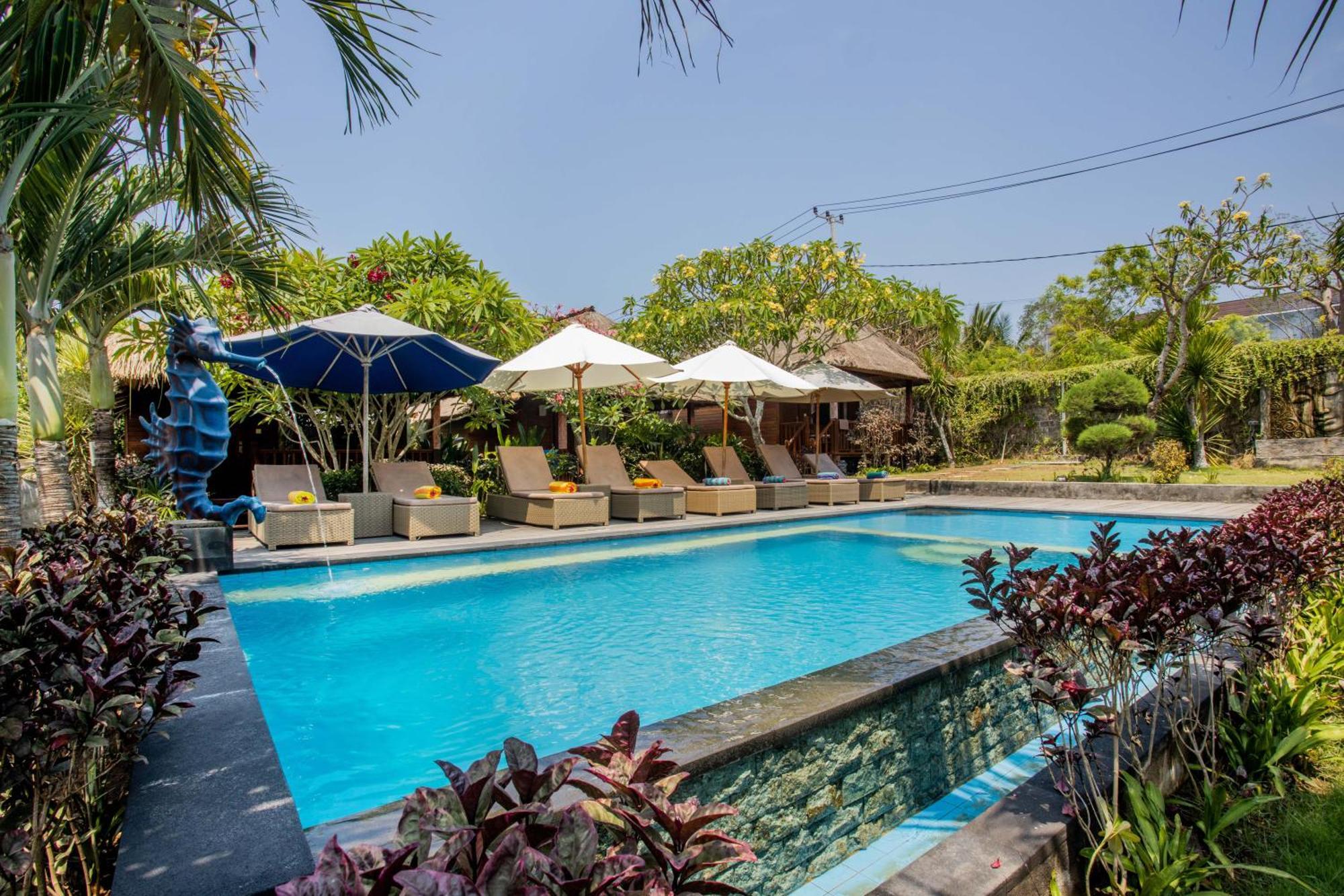 Koji Garden Huts Hotel Lembongan Kültér fotó