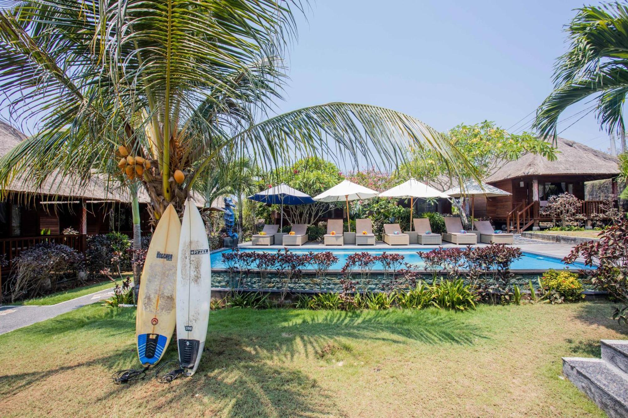 Koji Garden Huts Hotel Lembongan Kültér fotó