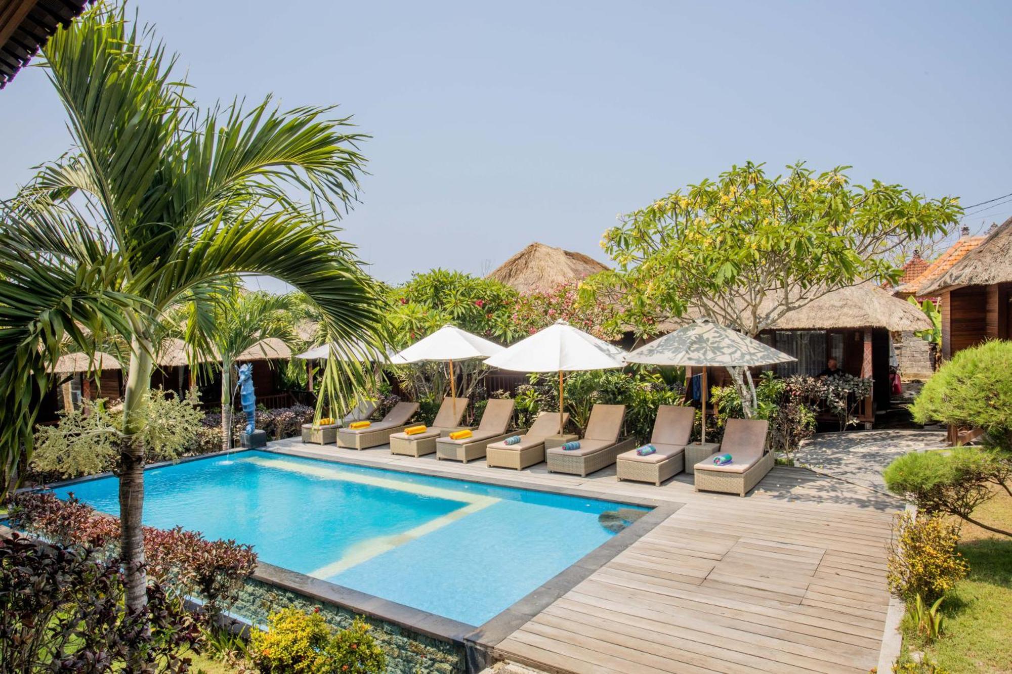 Koji Garden Huts Hotel Lembongan Kültér fotó