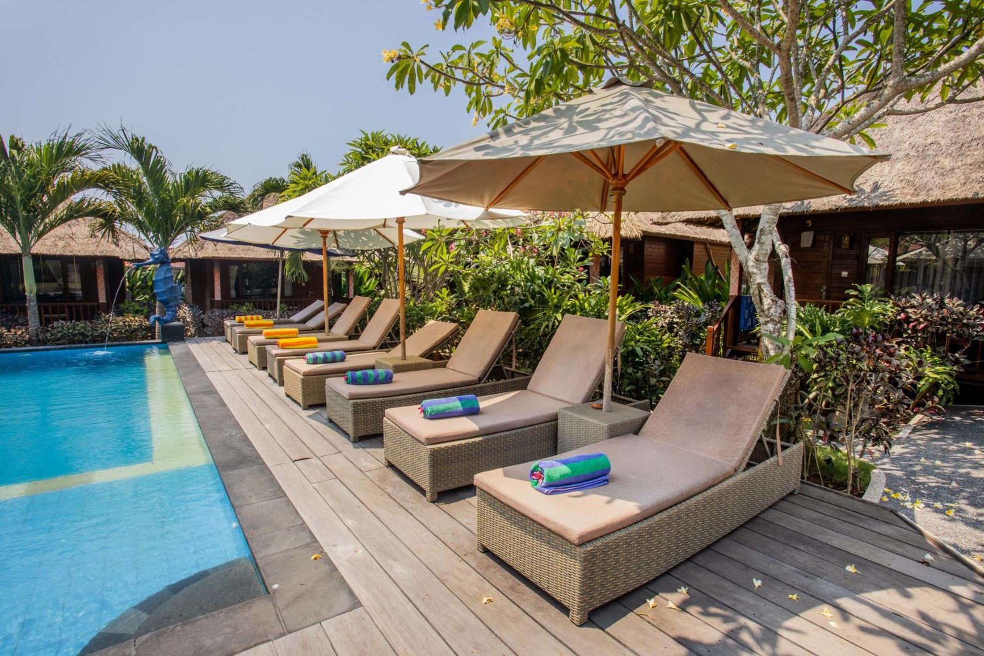 Koji Garden Huts Hotel Lembongan Kültér fotó