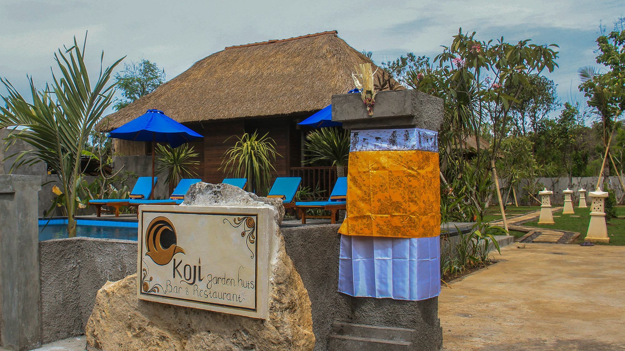 Koji Garden Huts Hotel Lembongan Kültér fotó